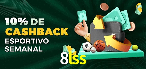 10% de bônus de cashback na 8lss